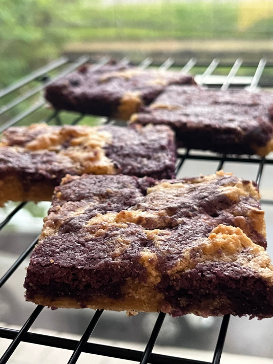 Ube Halaya Swirl Bars